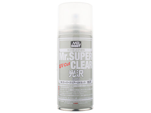 MR HOBBY 170ml Mr. Super Clear UV Cut Gloss (Spray)
