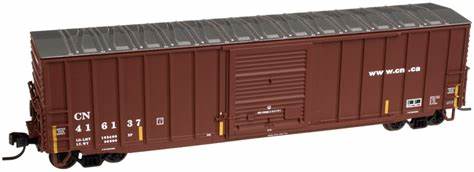 ATLAS N Boxcar, 50' Rib-side, Canadian National #416137