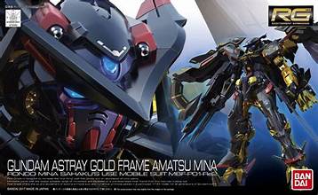 BANDAI 1/144 RG #24 Gundam Astray Gold Frame Amatsu Mina "Gundam SEED"