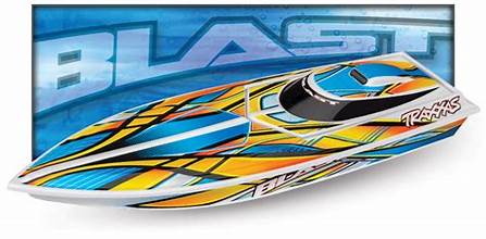 TRAXXAS BLAST RACE BOAT USBC ORANGE