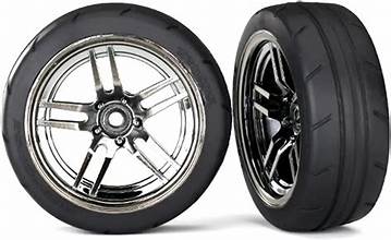 TRAXXAS T&W SS BLK 1.9/RESPONSE X-WDE