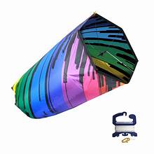 WindNSun SuperSize Revo SpinTube 3D Nylon Kite, 40 Inches Tall
