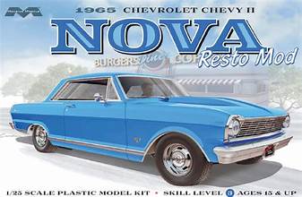 MOEBIUS 1/25 1965 Chevy II Nova Resto Mod Car