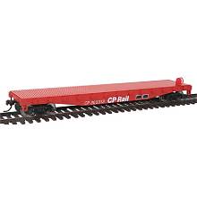 WALTHERS HO Flatcar-Ready to Run Canadian Pacific