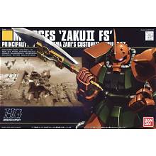Bandai 1/144 HGUC #34 MS-06FS Zaku II (Garma Custom) "Mobile Suit Gundam"