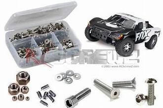 RC SCREWZ Rubber Shielded Bearing Kit: Slash 4x4 VXL TSM