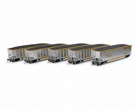 ATHEARN HO Bethgon Coalporter w/Load, CSX #3 (5)