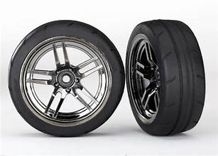 TRAXXAS T&W SS BLK 1.9 WHL/RESPONSE