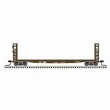 ATLAS N Bulkhead Flat Car, 48' GSI, UP #15624