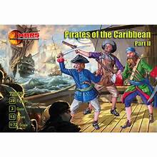 MARS MODEL 1/72 Pirates of the Caribbean Part II (39) w/Guns (3)