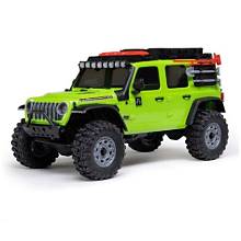AXIAL 1/30 SCX30 Jeep Wrangler JLU 4X4 RTR Brushed Rock Crawler (Battery & Charger Included), Green