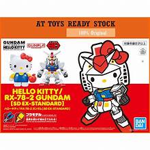 BANDAI SDEX-Standard Hello Kitty & RX-78-2 GUNDAM