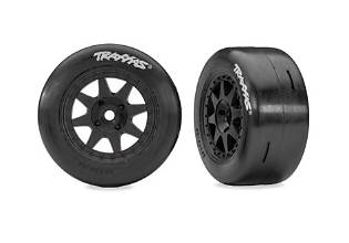 TRAXXAS Black Front Mini Rally Tires