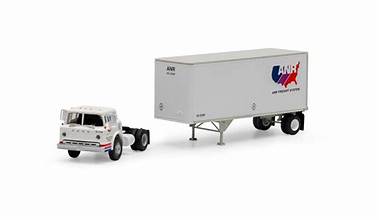 ATHEARN HO RTR Ford C/28' Trailer, ANR Freight System