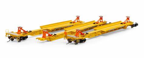 ATHEARN HO 57' Trinity Spine Car, TTRX #361076 (3)