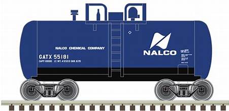 ATLAS N Tank Car, Beer Can, Nalco #55182