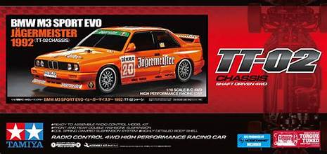 TAMIYA Rc Bmw M3 Sport Evo 1992 TT-02