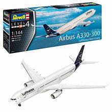 REVELL 1/144 Airbus A330-300 Lufthansa Airliner (New Livery)