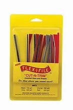 FLEX-I-FILE Cut-n-Trim Sanding Tapes -- Assorted Sizes & Shapes