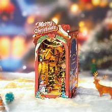 ROBOTIME Christmas Street DIY Book Nook