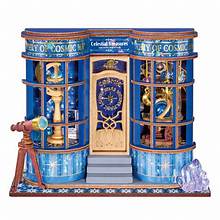 ROBOTIME  Rolife Mini Store Magic Astronomy Shop DIY Miniature 3D Wooden Model Kit