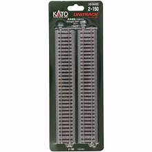 KATO HO Unitrack 14-1/2" Straight Track (4/pk)