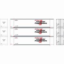 ATHEARN HO 48' Containers, CPBU #680415/680420/680431