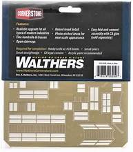 WALTHERS Photo-Etched Kit -- Platforms & Stairways