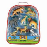 EXPLORER Wild Animal Backpack Playset