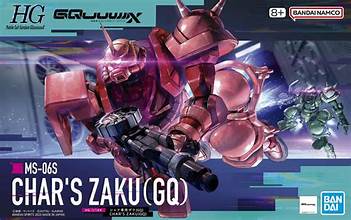 BANDAI #11 1/144 HG GQuuuuuuX  Char’s Zaku