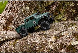 AXIAL SCX24 40's 4 Door Dodge Power Wagon GRN