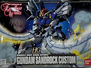 BANDAI 1/144 HGAC Gundam Sandrock Custom