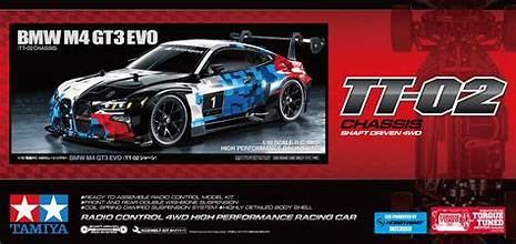 TAMIYA RC BMW M4 GT3 EVO, TT02