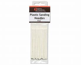 PROFILE Plastic Sanding Needles -- Fine 320 Grit pkg(8)
