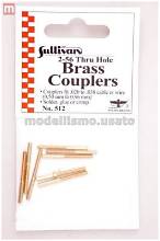 SULLIVAN 2-56" Threaded Couplers w/ thru hole