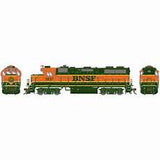 ATHEARN HO EMD GP39-2u, BNSF #2837 (DCC w/ Sound)