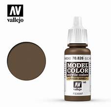 VALLEJO 17ml Bottle German Camouflage Pale Brown Model Color