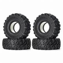 Treal Hobby 0.7" Trailburner MudVortex Micro Rock Crawler Tires (4) (SCX30/Ascent-32)