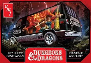 AMT 1/25 1974 Chevy Van Dungeons & Dragons