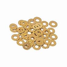 WALTHERS Brass Washers pkg(16) -- #2 (O.D. = .187", I.D. = .086", .027" Thick)