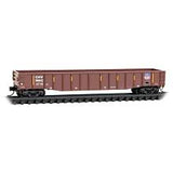 MICRO-TRAINS N Gondola, 50' Steel Side 15-Panel, CSXT/NS Ex-Conrail (weathered) 2-Pack