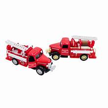 WOW TOYZ Classic Fire Truck Pullback