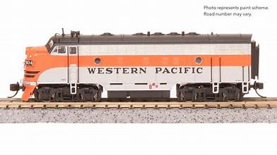 BROADWAY LIMITED N EMD F7A, WP 917-D, Freight Scheme, Paragon4 Sound/DC/DCC
