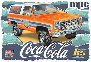 MPC 1/25 Coca Cola Chevy K5 Blazer Truck (Snap)