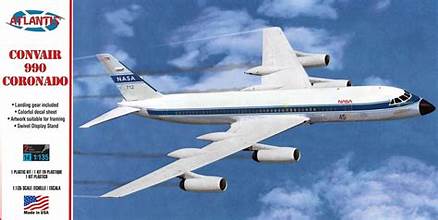 ATLANTIS 1/135 Convair 990 Jet Airliner