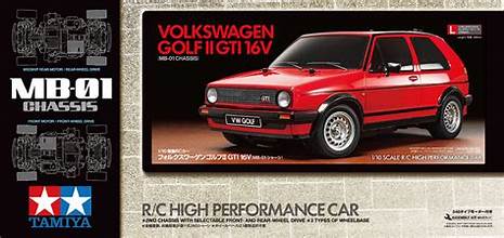 TAMIYA 1/10 Volkswagen Golf II Gti 16V