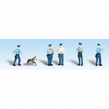 WOODLAND SCENICS HO Figures: Policemen