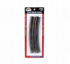 ATLAS HO Code 83 Curve Track R22" 1/3 Section (4/pk)
