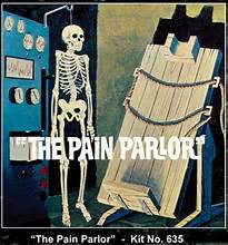 ATLANTIS  Monster Scenes™ The Pain Parlor 1/13 Plastic Model Kit (Limited Edition)