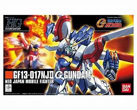 BANDAI #110 GF13-017NJ II Burning Gundam "Mobile Fighter G